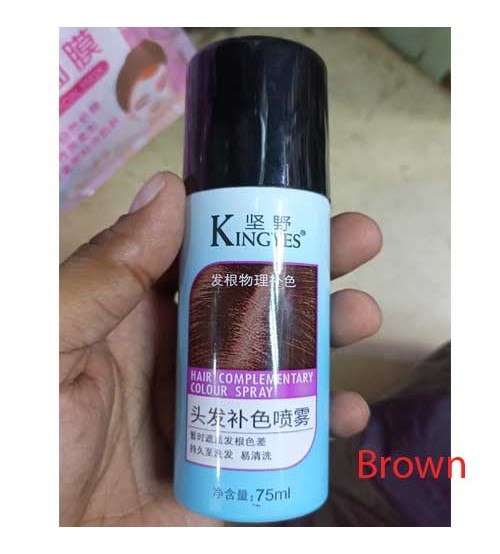 Kingyes Magic Retouch Instant Root Concealer Brown Spray 75ml